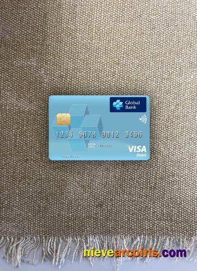 Liberia Global Bank Liberia visa debit card photolook